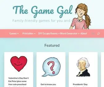 Thegamegal.com(The Game Gal) Screenshot