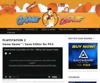 Thegamegenie.com(PS3 Game Genie) Screenshot