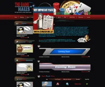 Thegamehalls.com Screenshot