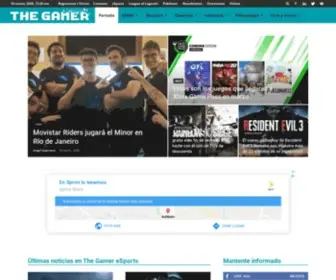 Thegamersports.com(Thegamersports) Screenshot