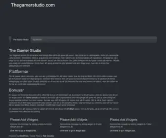 Thegamerstudio.com(Thegamerstudio) Screenshot