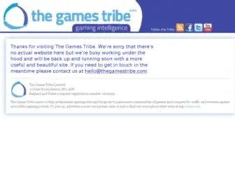 Thegamestribe.com(The Games Tribe) Screenshot