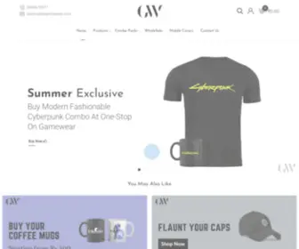 Thegamewear.com(The Game Wear) Screenshot