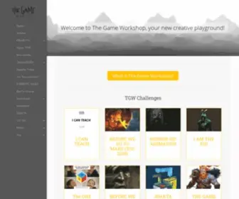 Thegameworkshop.net(Learning through experiments) Screenshot