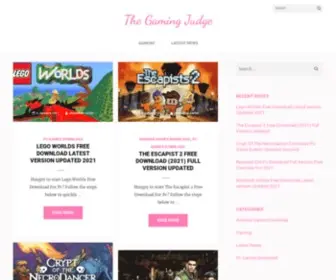 Thegamingjudge.com(The Gaming Judge) Screenshot