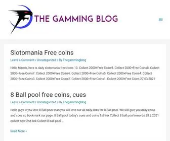 Thegammingblog.net(The Gamming Blog) Screenshot