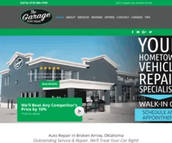 Thegarageba.com(Auto Repair & Service) Screenshot