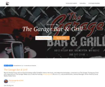 Thegaragekitsap.com(Bremerton, WA) Screenshot