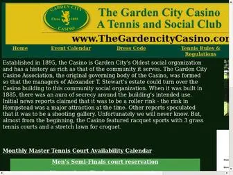 Thegardencitycasino.com(Www) Screenshot