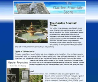 ThegardenfountainStore.com(Bot Verification) Screenshot