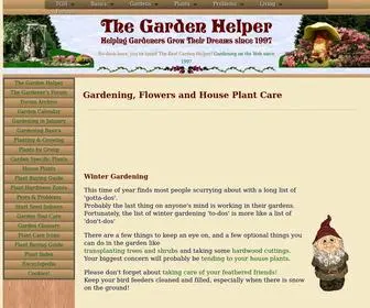 Thegardenhelper.com(The Garden Helper) Screenshot
