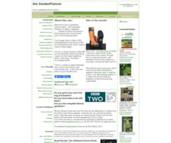 Thegardenplanner.co.uk(UK eco garden planner and design resource) Screenshot
