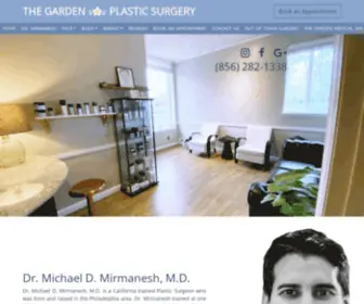 Thegardenplasticsurgery.com(The Garden Plastic Surgery) Screenshot