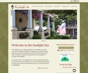 Thegaslightinn.com(The Gaslight Inn Bed & Breakfast) Screenshot