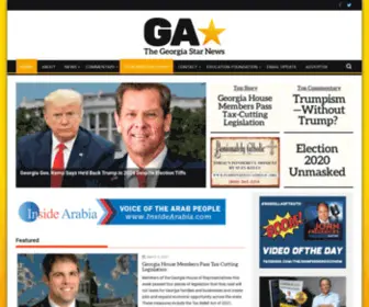 Thegastar.com(The Georgia Star News) Screenshot