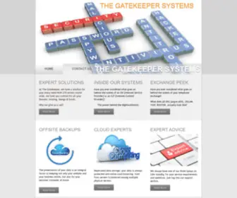 Thegatekeeper.biz(The Gatekeeper Home) Screenshot