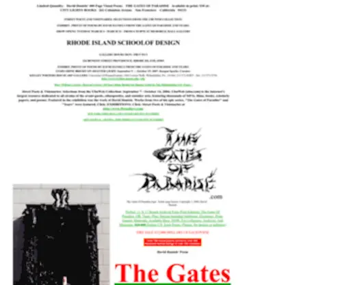 Thegatesofparadise.com(The Gates Of Paradise) Screenshot