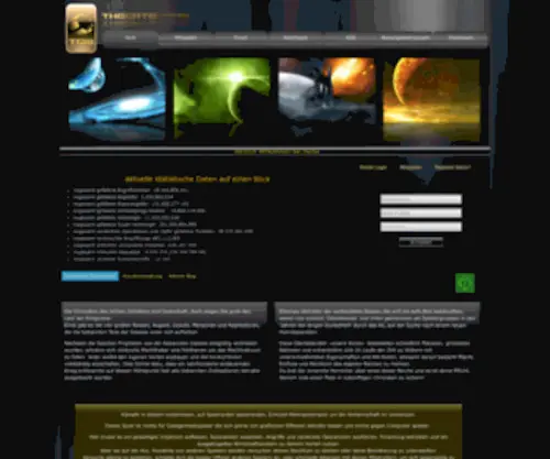 Thegatewars.de(Gratis Multiplayer Browsergame im Stargate Universum) Screenshot