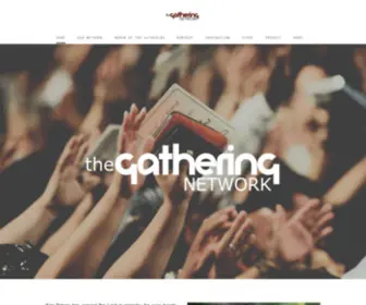 Thegatheringnetwork.org(The Gathering Network) Screenshot