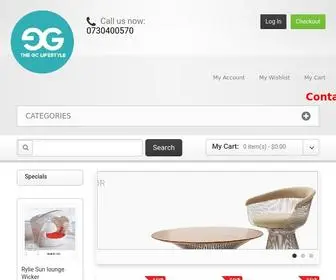 Thegclifestyle.com.au(Gc Lifestyle Furniture) Screenshot