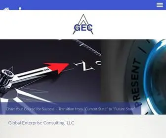 Thegec.com(Global Enterprise Consulting) Screenshot