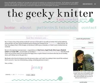 Thegeekyknitter.co.uk(The geeky knitter) Screenshot