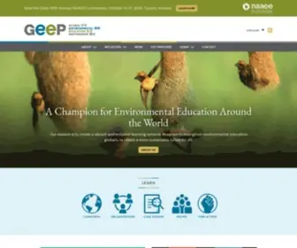 Thegeep.org(Global Environmental Education Partnership (GEEP)) Screenshot