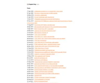 Thegeez.net(Thegeez blog) Screenshot