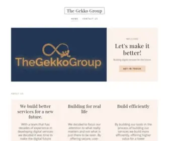 Thegekkogroup.com(The Gekko Group) Screenshot