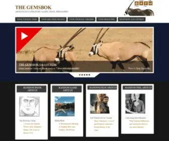 Thegemsbok.com(The Gemsbok) Screenshot