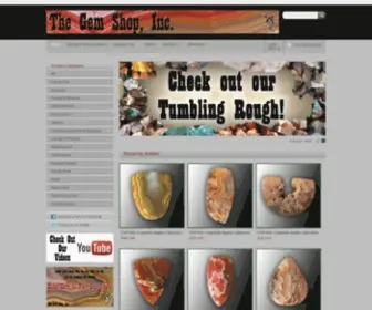 Thegemshop.com(The Gem Shop) Screenshot