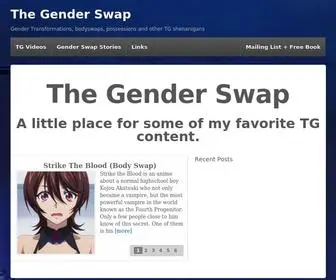 Thegenderswap.net(The Gender Swap) Screenshot