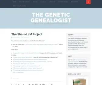 ThegeneticGenealogist.com Screenshot