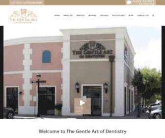 Thegentleartofdentistry.com(Cosmetic Dentistry Cypress TX) Screenshot