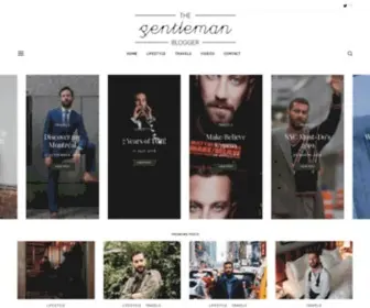 Thegentlemanblogger.com(The Gentleman Blogger) Screenshot