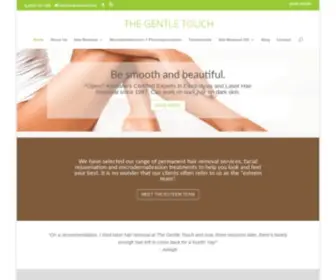 Thegentletouch.com(Electrolysis vancouver) Screenshot