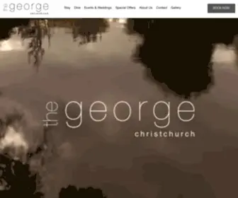 Thegeorge.com(Luxury Hotel) Screenshot