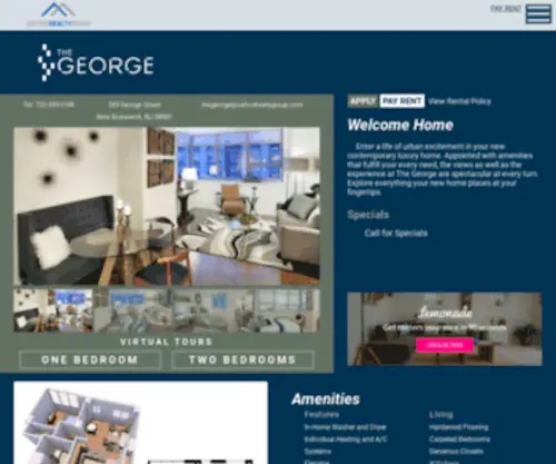 Thegeorgenj.com(Oxford Realty Group) Screenshot