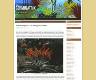 Thegerminatrix.com(The Germinatrix) Screenshot