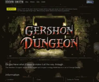 Thegershondungeon.com(The Gershon Dungeon) Screenshot