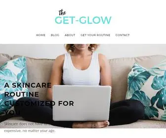 Thegetglow.com(The Get) Screenshot