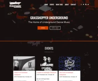 Theghopper.com(Grasshopper Underground) Screenshot