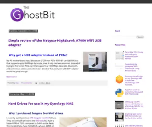 Theghostbit.com(Theghostbit) Screenshot
