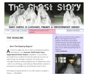 Theghoststory.com(Ghost Stories in Literature) Screenshot