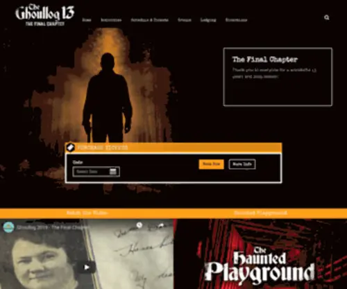 Theghoullog.com(theghoullog) Screenshot