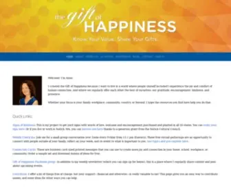 Thegiftofhappiness.org(The Gift of Happiness) Screenshot