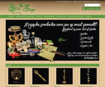 Thegiftofmagic.nl(The Gift Of Magic) Screenshot