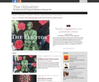 Thegillnetter.com(The student news site of Gloucester High School in Gloucester) Screenshot