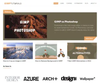 Thegimptutorials.com(The GIMP Tutorials) Screenshot