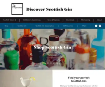 Thegincooperative.com(The Gin Cooperative) Screenshot